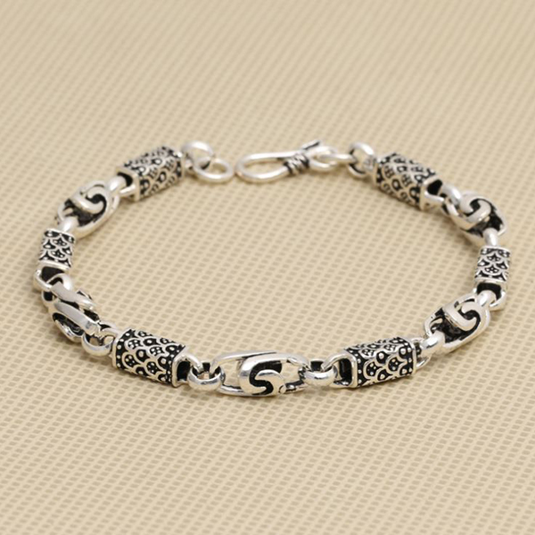 Lắc tay nam bạc Thái