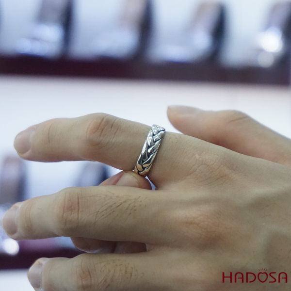 Nhẫn bạc Thái 925