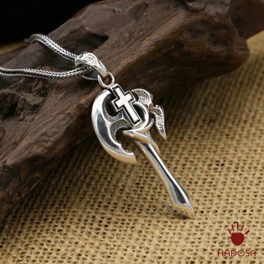 Mặt dây chuyền bạc Thái cho nam