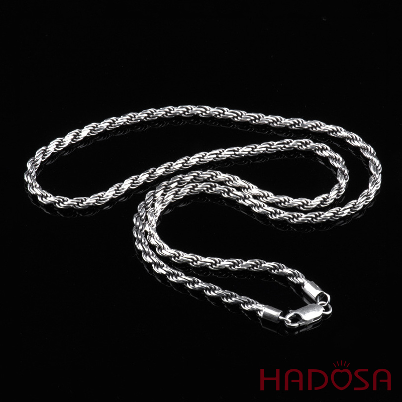 Mẫu dây bạc nam đẹp