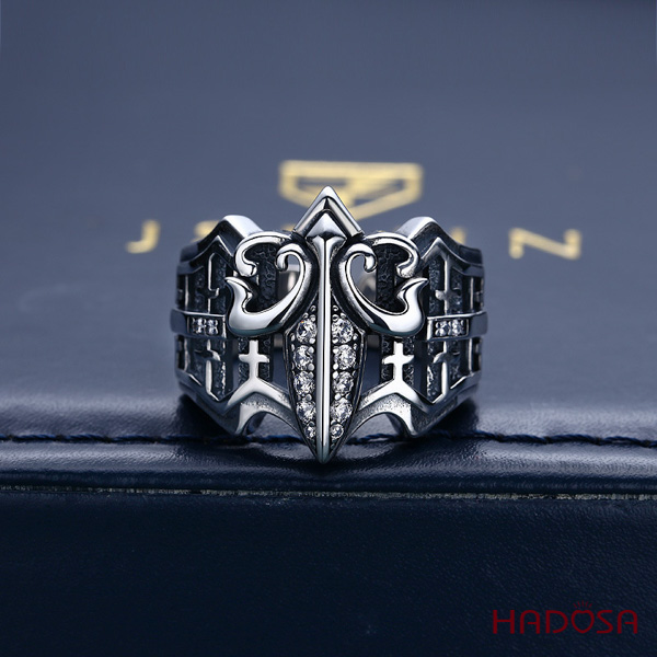 Nhẫn bạc Nam độc lạ