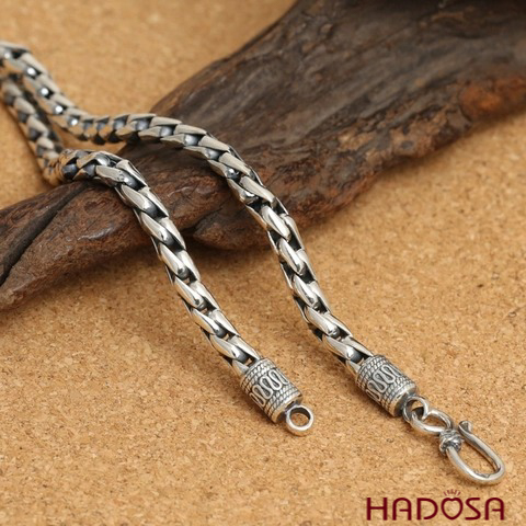 Vòng cổ nam chất bạc Thái