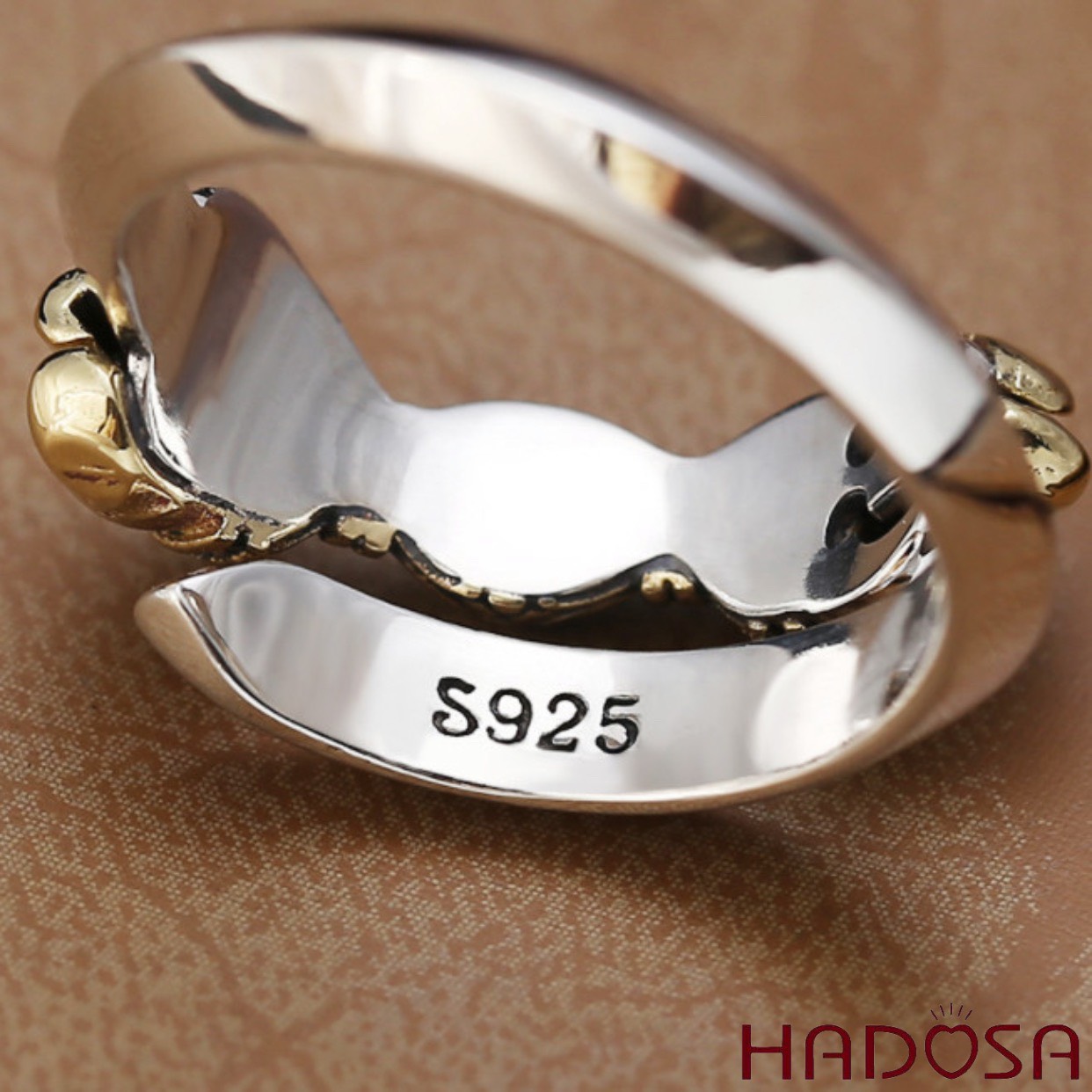 Nhẫn bạc nam bạc Thái