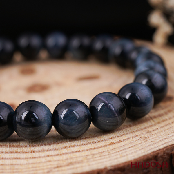 Vòng thạch anh mắt chim ưng 08mm đặc biệt cao cấp 6A