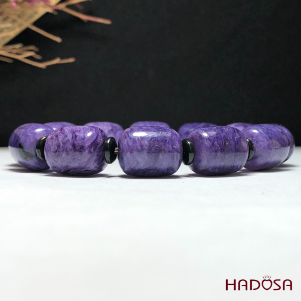 Vòng đá lu thống Mắt Rồng 11*13mm cao cấp chuẩn 5A