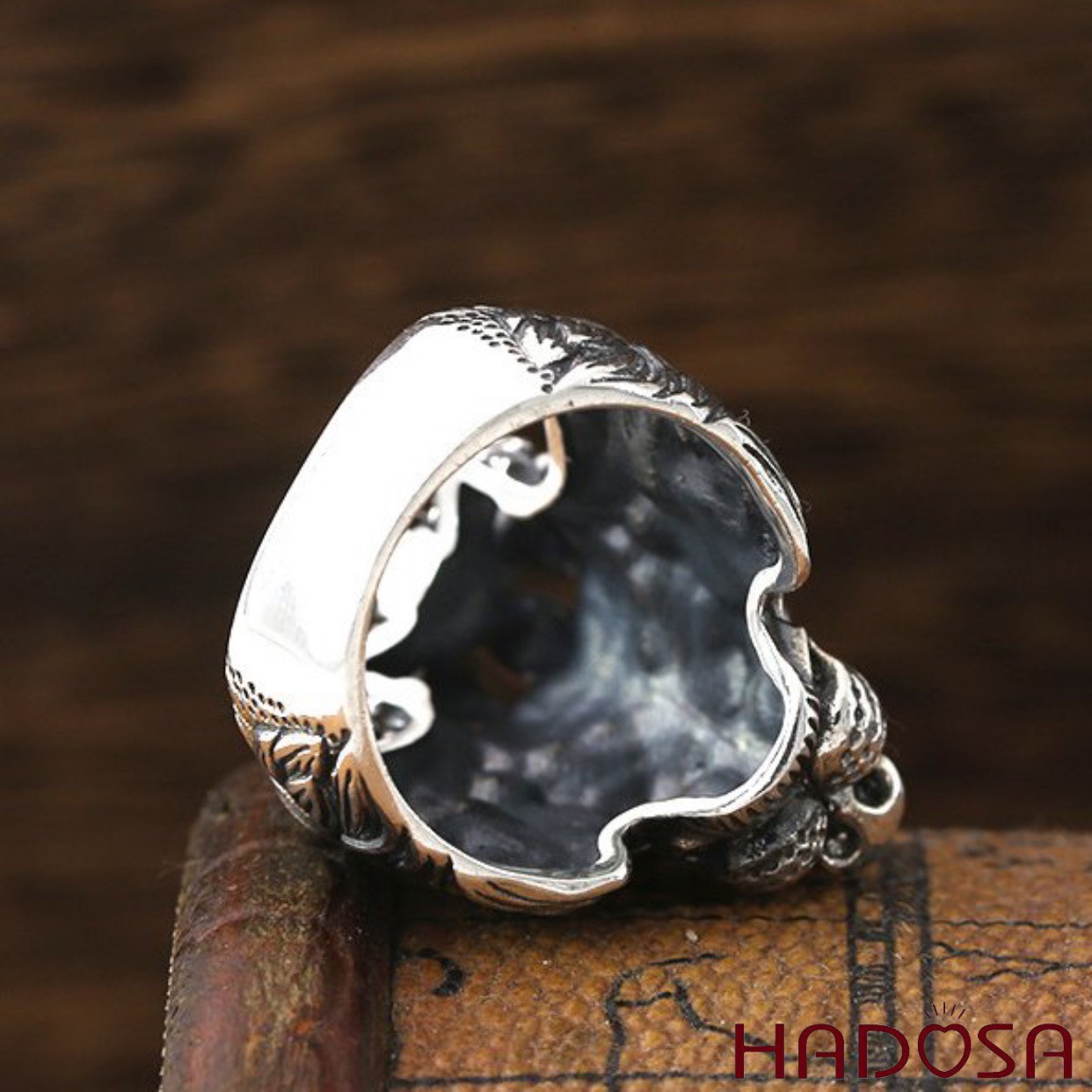 Nhẫn bạc Thái Sư Tử