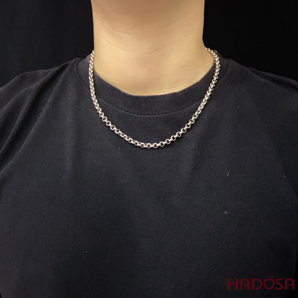 Dây chuyền bạc nam