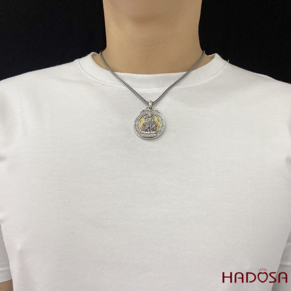 Mặt dây chuyền bạc Thái Văn Thù