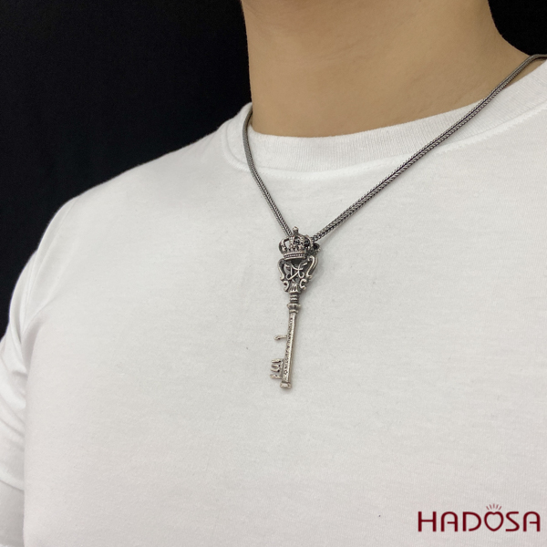 Mặt dây chuyền chìa khóa bạc Thái