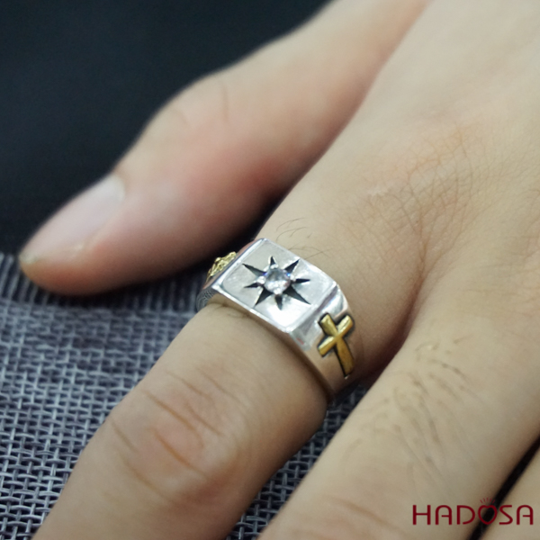 Nhẫn bạc nam cao cấp