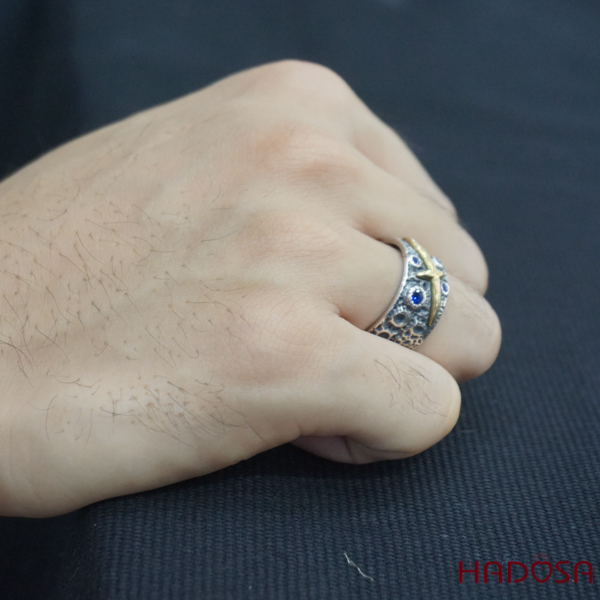 Nhẫn bạc Thái cho nam