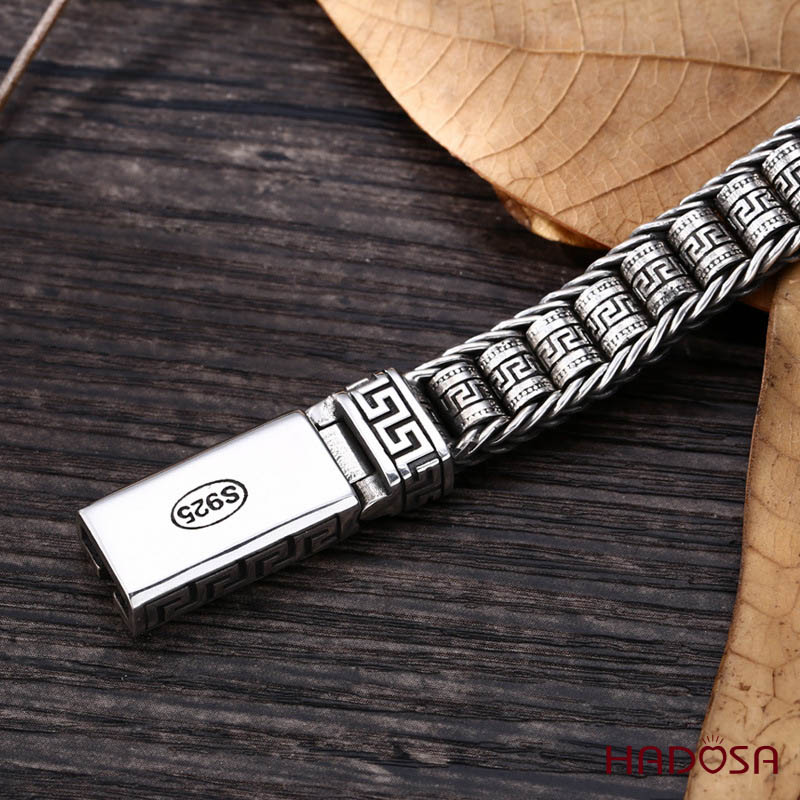 Vòng tay nam bạc Thái