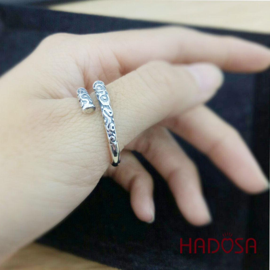 Nhẫn bạc Thái cho nam