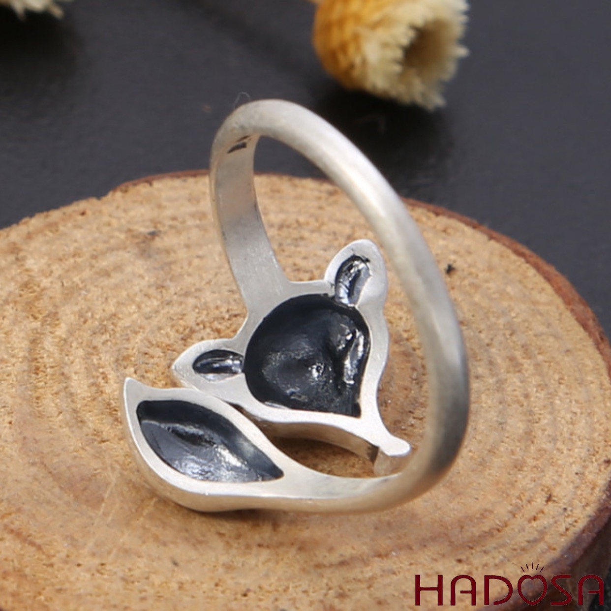 Nhẫn nữ bạc Thái Hồ Ly