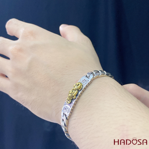 Lắc bạc thái Tỳ Hưu cao cấp