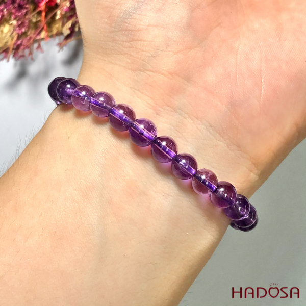 Vòng Thạch Anh Tím 6mm đặc biệt cao cấp chuẩn 5A