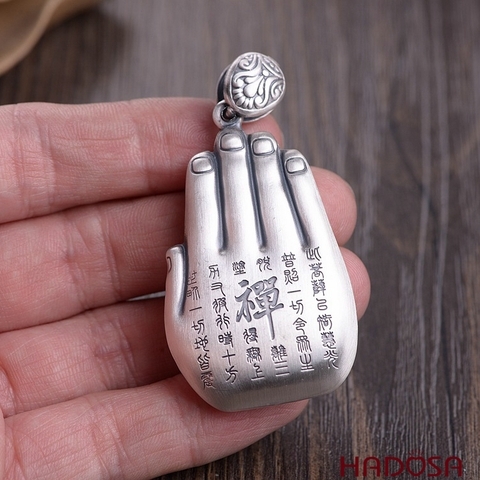 Mặt dây chuyền bạc Thái Đại Thế Chí (Ngọ)