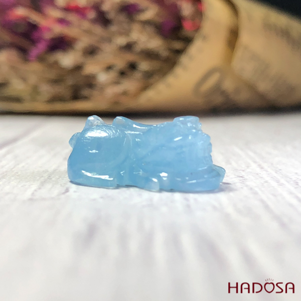 Tỳ Hưu aquamarine 5A