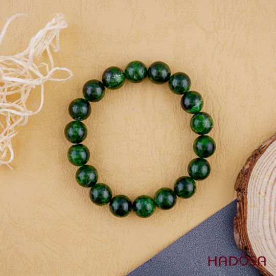 Vòng Diopside 11mm 4A cao cấp