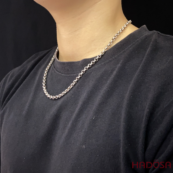 Dây chuyền bạc nam