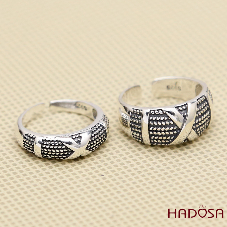 Nhẫn bạc Thái cao cấp