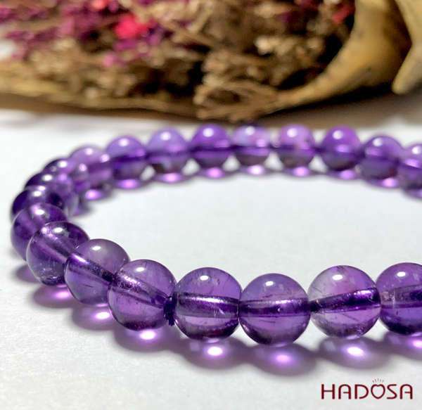 Vòng Thạch Anh Tím 6mm đặc biệt cao cấp chuẩn 5A
