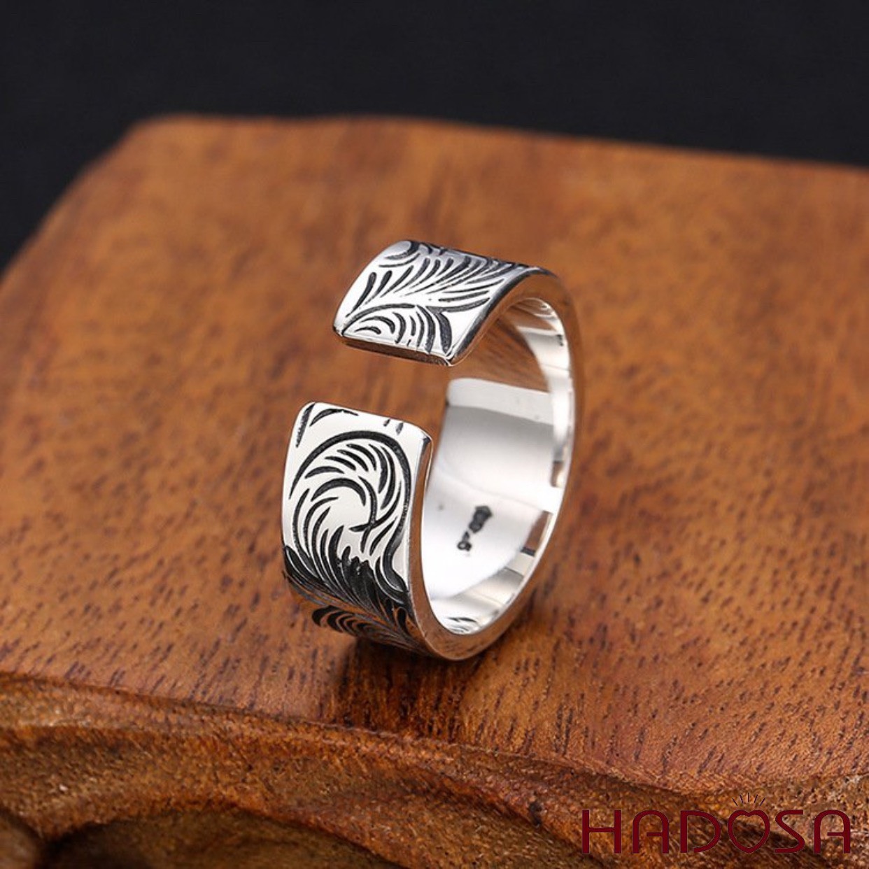Nhẫn nam đẹp bạc
