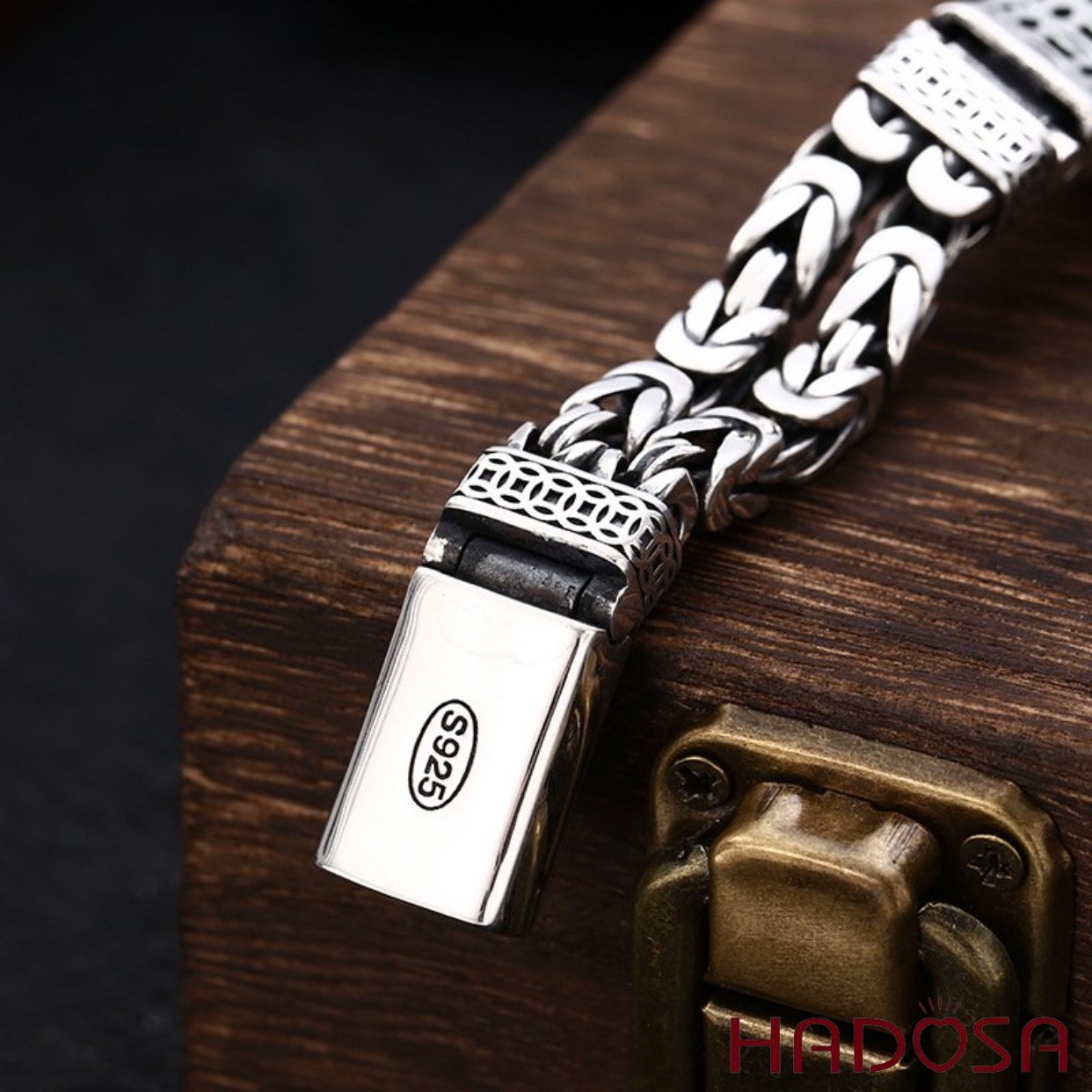 Vòng bạc tay nam Tỳ Hưu Tài Lộc