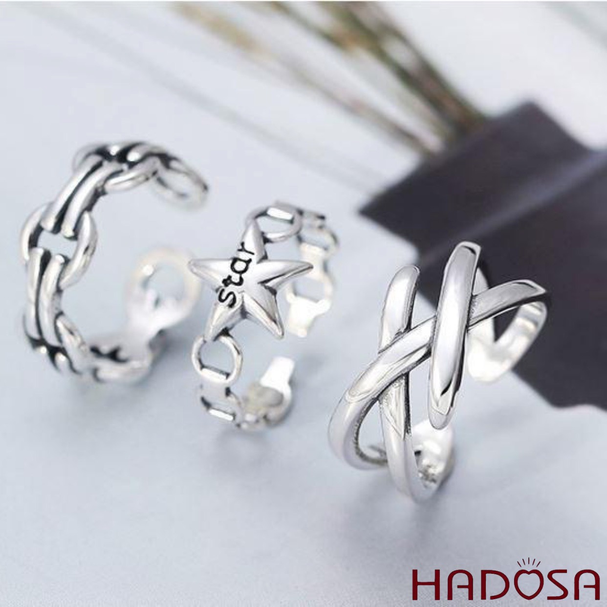 Nhẫn Bạc Thái 925