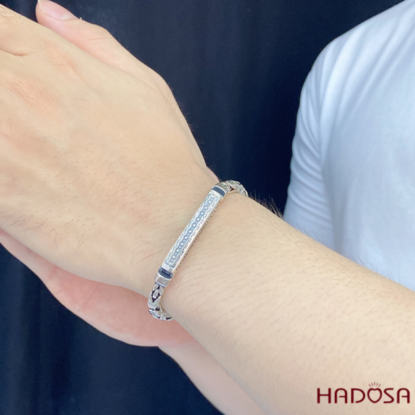 Vòng tay nam bạc thái cao cấp