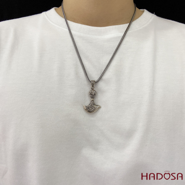 Mặt dây chuyền bạc Thái Chùy Kim Cang