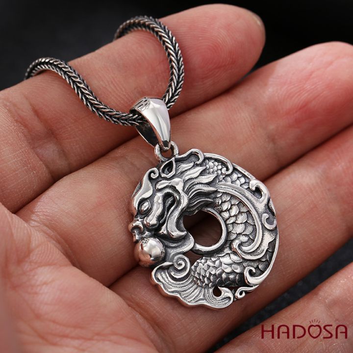 Mặt dây chuyền cá chép hoá rồng