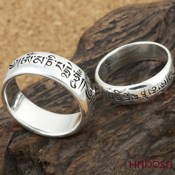 Nhẫn nam bạc Thái