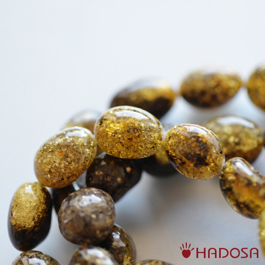 Vòng Hổ Phách Balan xanh cao cấp