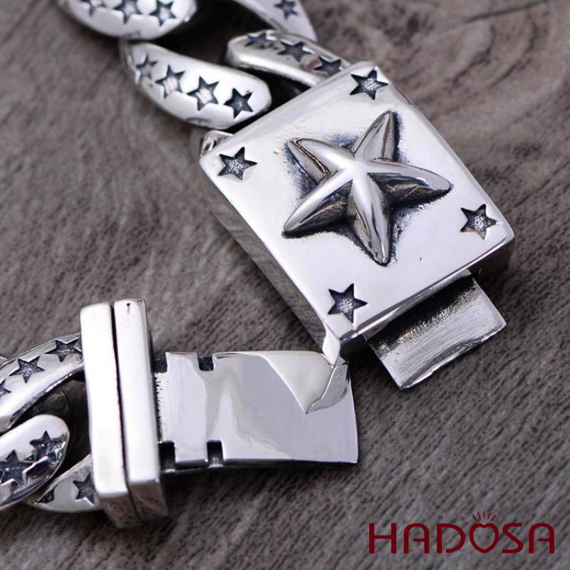 Lắc tay nam bạc Thái