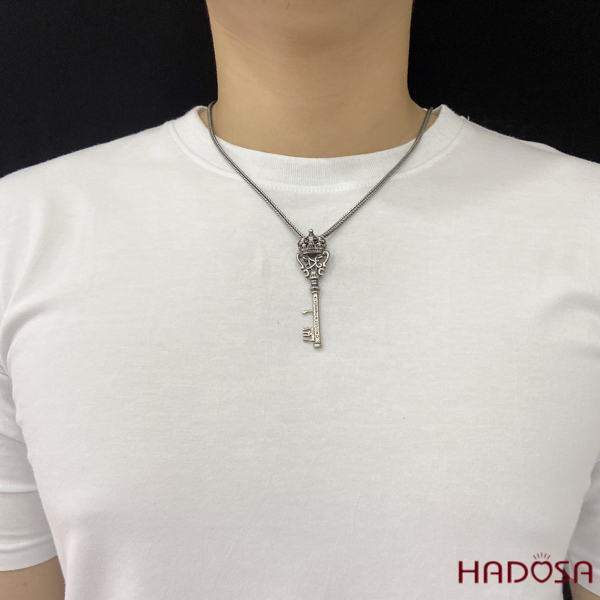 Mặt dây chuyền chìa khóa bạc Thái