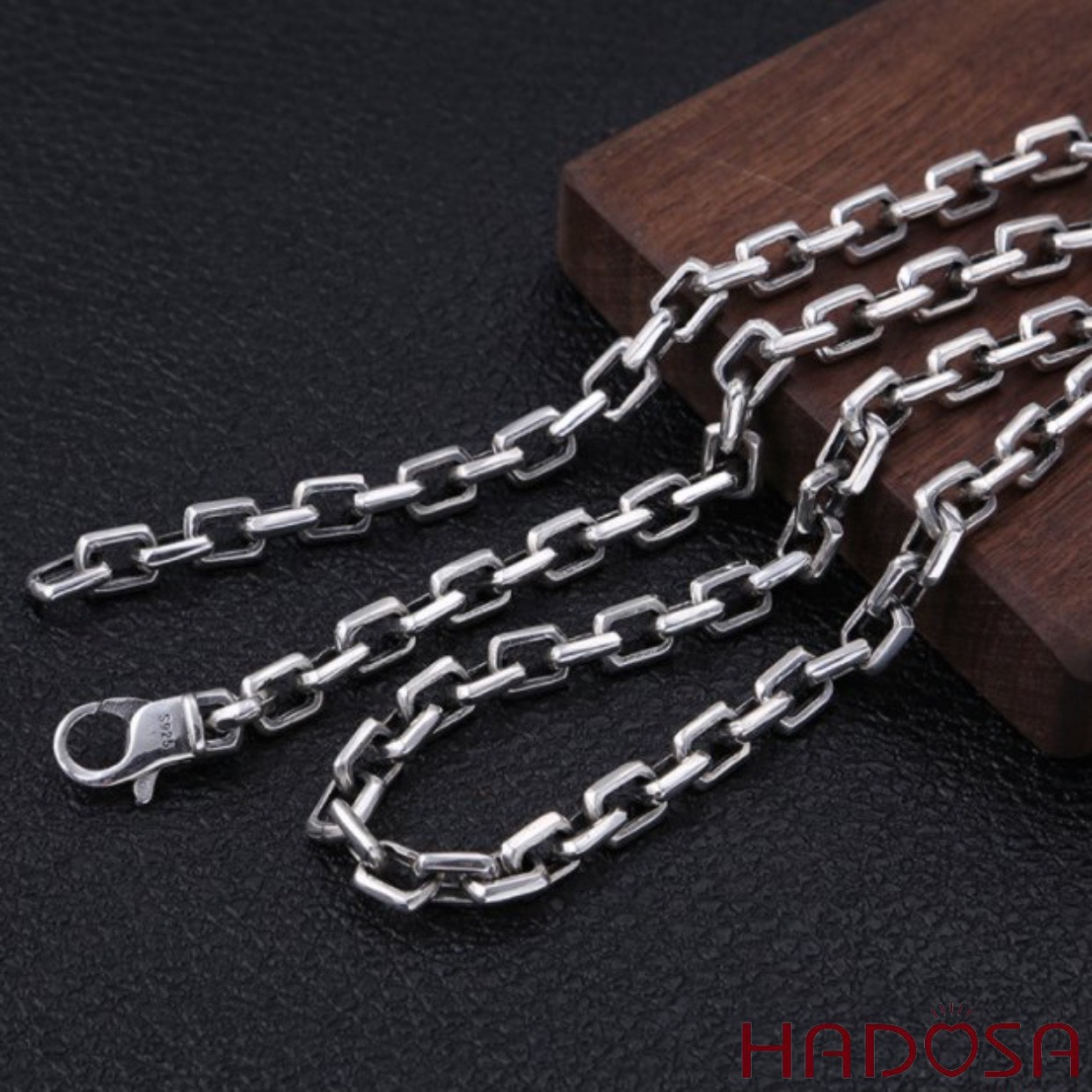 Dây chuyền bạc nam size to