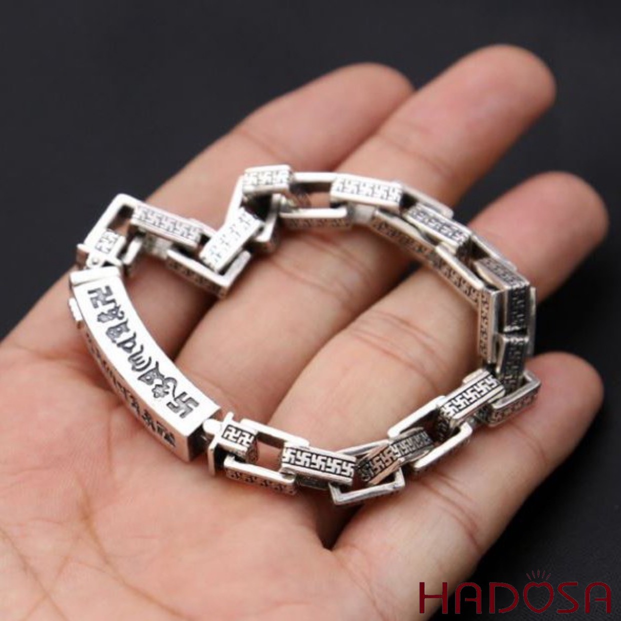 Lắc tay nam bạc Thái