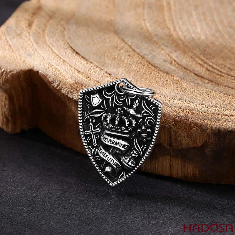 Mặt dây chuyền bạc Nam 26x20mm