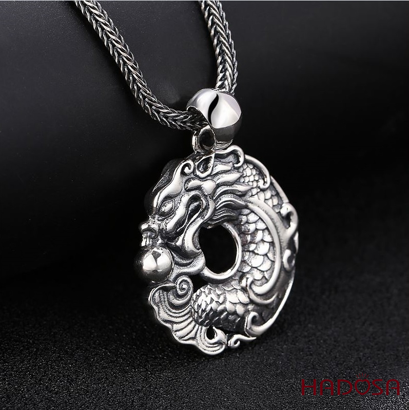 Mặt dây chuyền cá chép hoá rồng