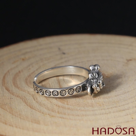 Nhẫn Tỳ Hưu bạc Thái