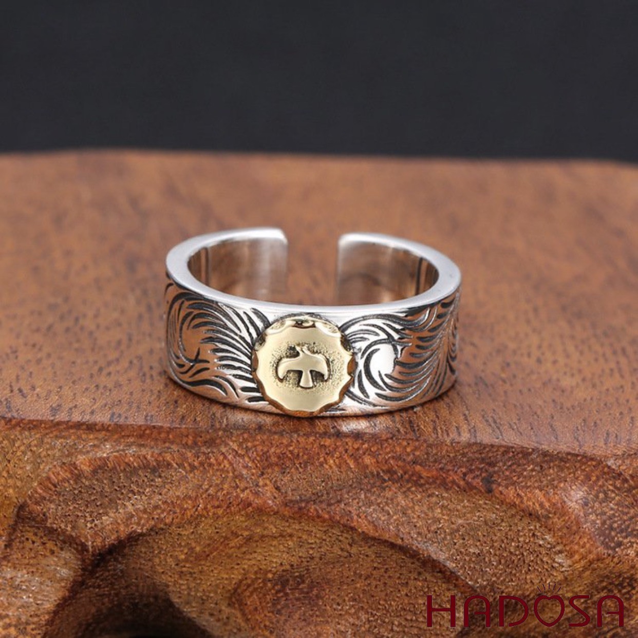 Nhẫn nam đẹp bạc