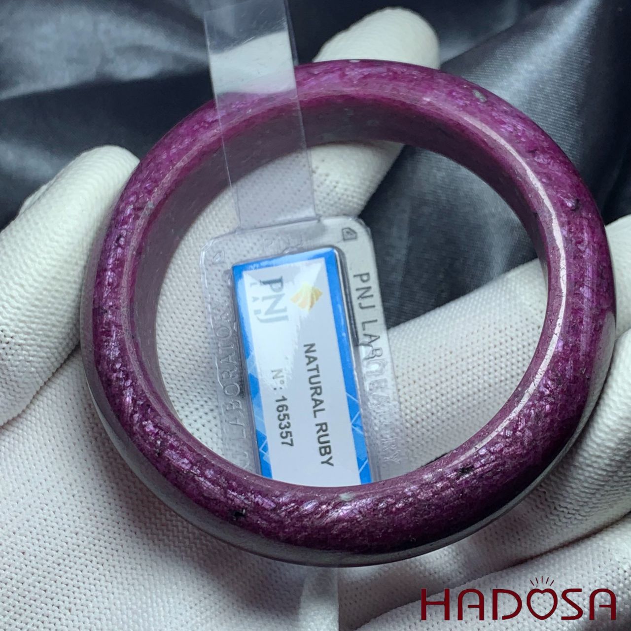 Vòng kiềng Ruby Nam Phi cao cấp ni 52