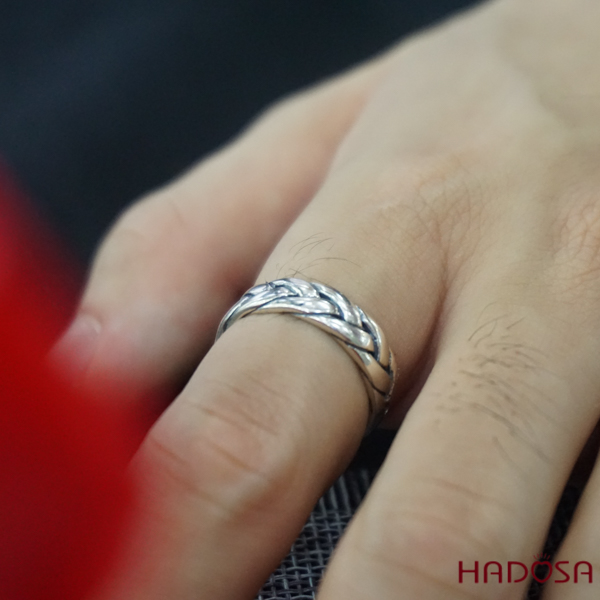 Nhẫn bạc Thái 925