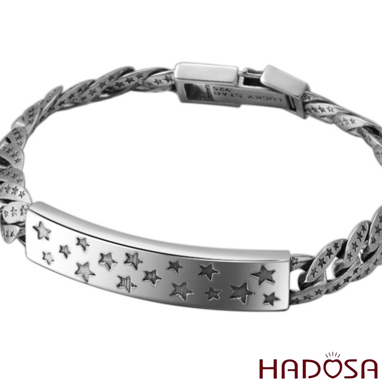 Lắc tay nam bạc cao cấp