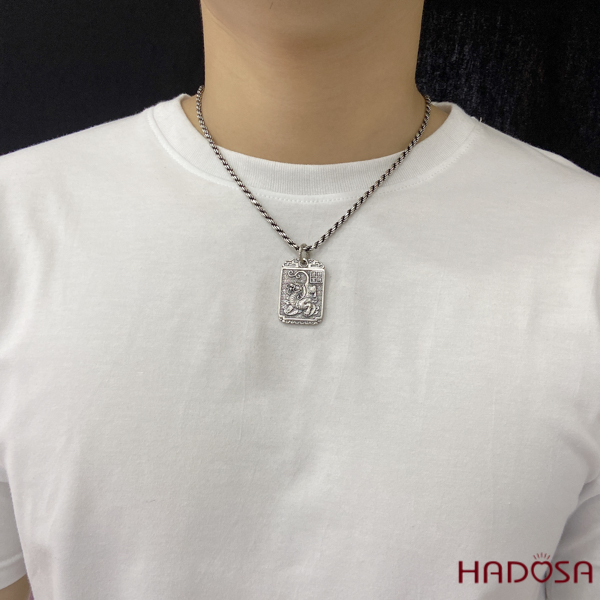 Mặt dây chuyền bạc Thái Kỳ Lân