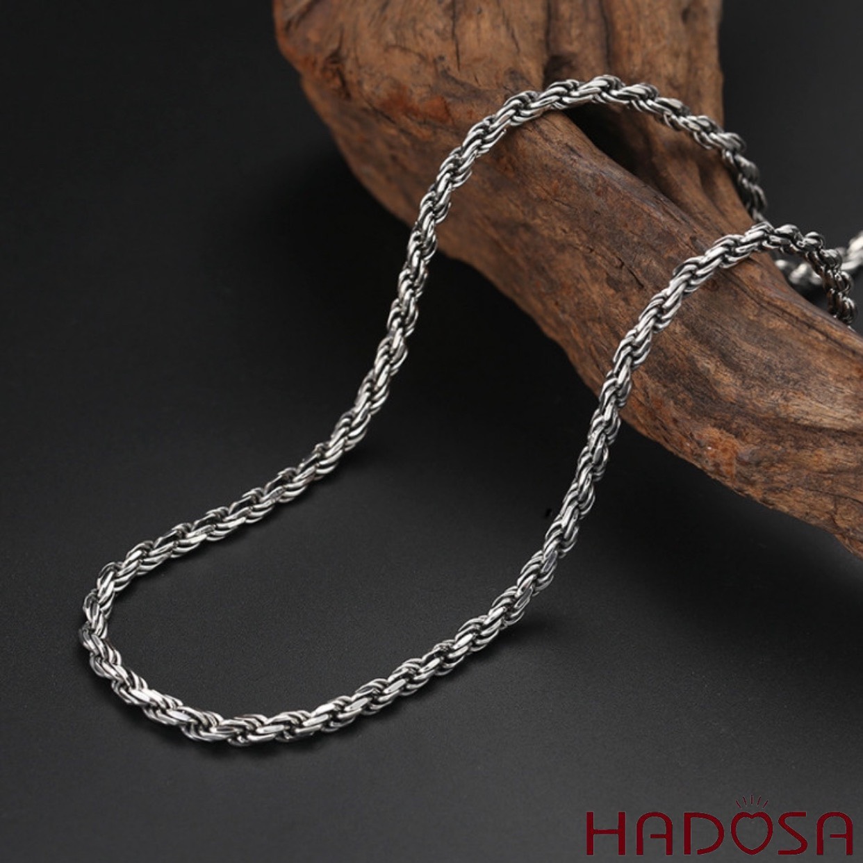 Dây chuyền bạc nam 925