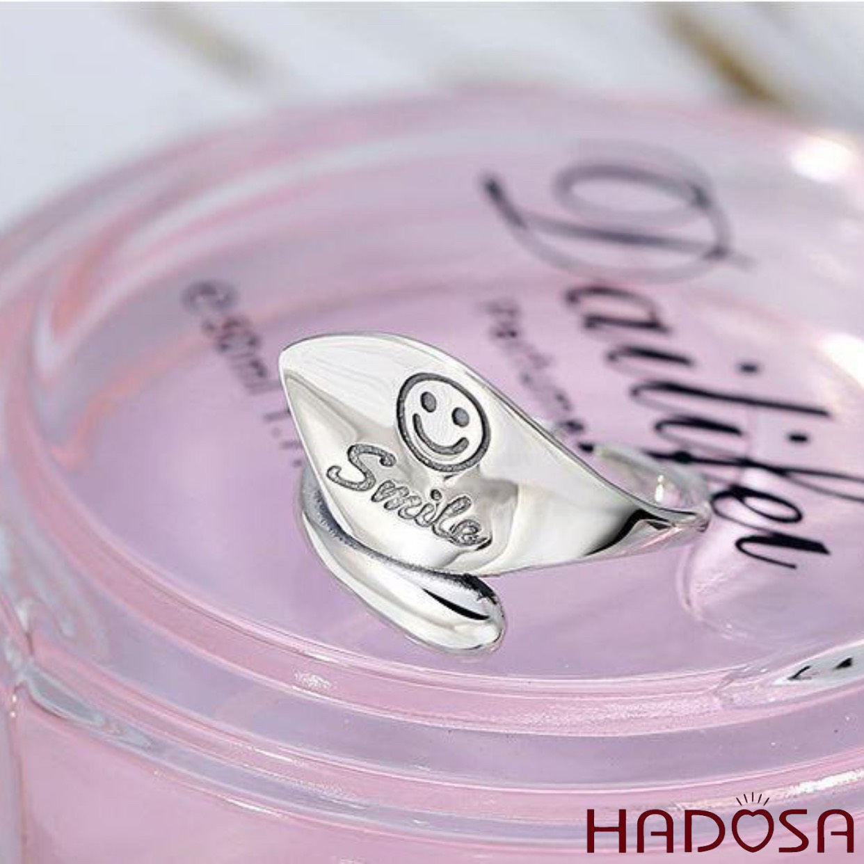 Nhẫn Bạc Thái Mặt Cười