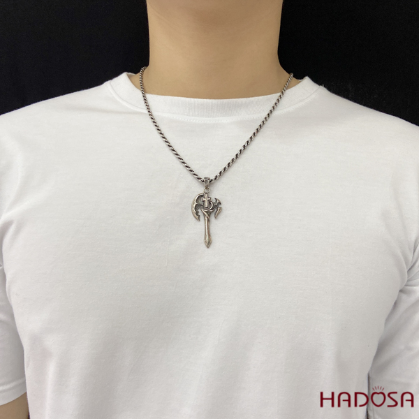 Mặt dây chuyền bạc Thái cho nam