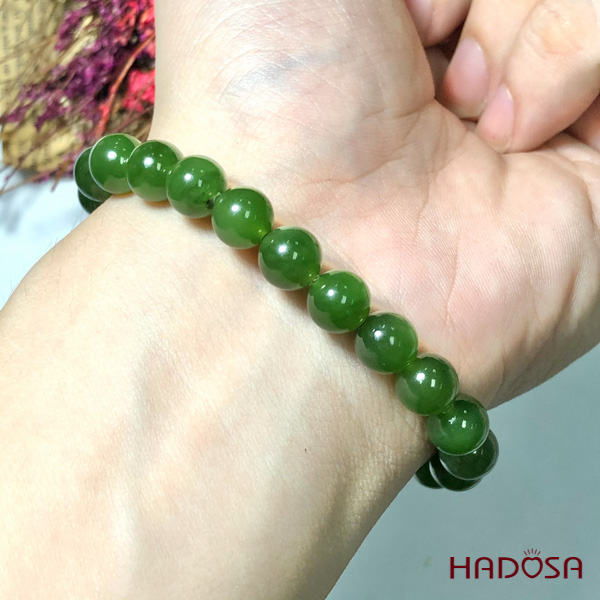 Vòng Ngọc Bích Canada 8mm cao cấp